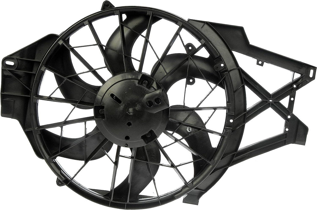 Dorman 620-130 Engine Cooling Fan Assembly Compatible with Select Ford Models,Black