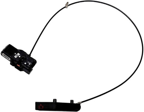 22922932 Ebony Front Passenger Side Door Latch