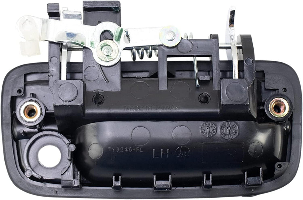 Metal outside Exterior Door Handle Chrome & Black LH Driver Side for 95-04 Toyota Tacoma Pickup Truck