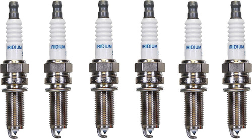Denso Set 6 Iridium Long Life Spark Plugs Gap 0.032 for Mercedes Mitsubishi V6