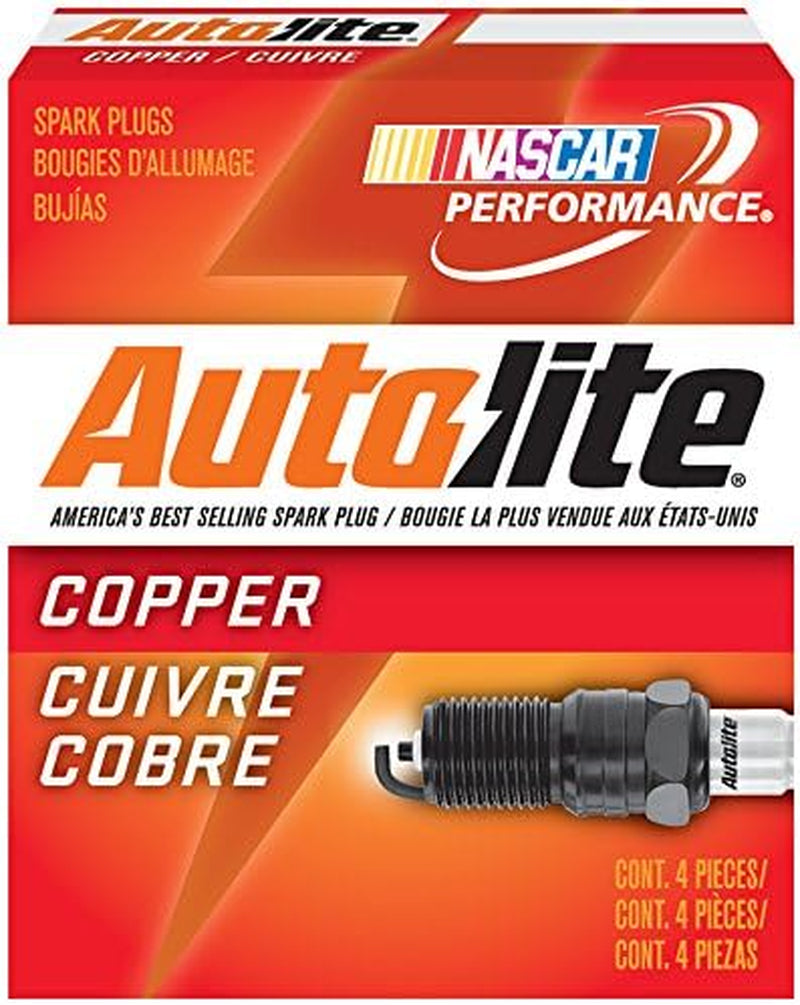 Autolite 2974DP Copper Non-Resistor Automotive Replacement Spark Plug (1 Pack)