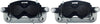 Gold 18FR2246KSD Front Disc Brake Caliper Set with Clips and Washers (Performance Friction Ready Coated)