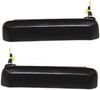 Karparts360 for Nissan Pickup 1990-1997 Exterior Door Handle Driver and Passenger Side | Pair | Front | Outer | Black | 8060701A10, 8060601A10 | NI1310102, NI1311102