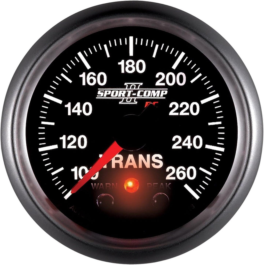 3658 2-1/16" 100- 260 F Full Sweep Electric Transmission Temperature Gauge