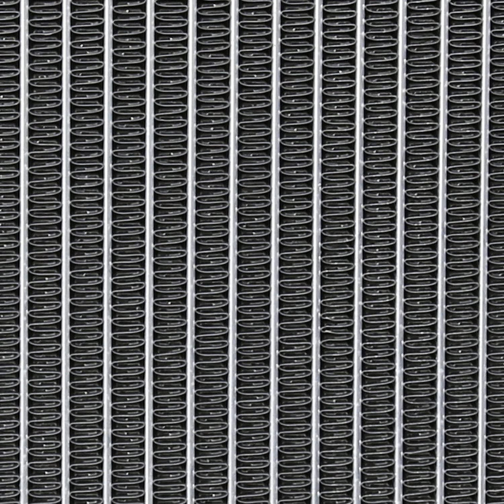 3 Core Manual Transmission 20" Passenger/Right Side Radiator Compatible with Ford Mustang/Falcon V8 1967-1970