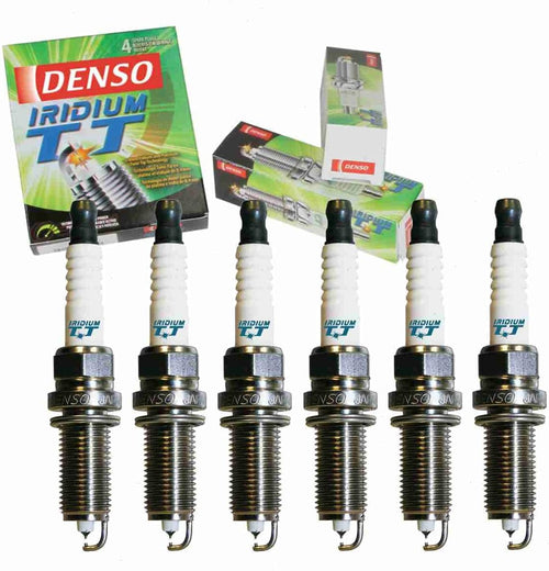 6 Pc DENSO Iridium TT Spark Plugs Compatible with Nissan Murano 3.5L V6 2009-2016
