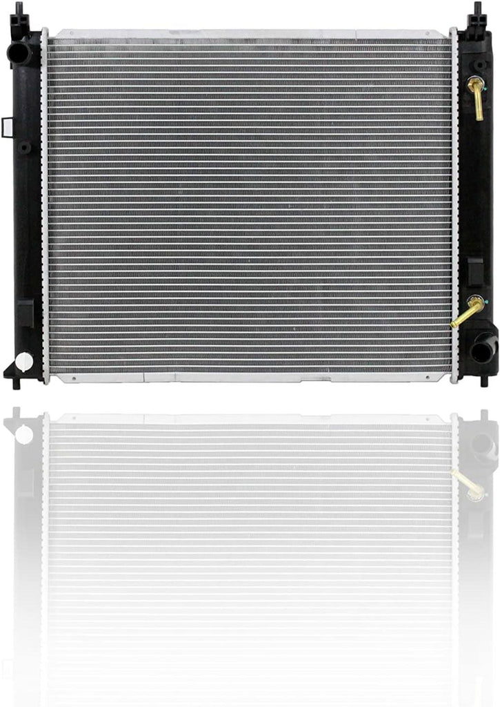 Radiator -  Compatible/Replacement for 13303 12-17 Nissan Versa Sedan, 15-17 Micra Automatic Transmission 4-Speed 4Cy 1.6L - Plastic Tank Aluminum Core