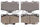 ADVICS AD0611 Disc Brake Pad Set