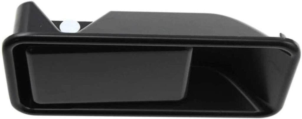 for Jeep Wrangler TJ Exterior Door Handle 1997-2006 Driver Side | Front | Smooth Black | Trim:All Submodels | CH1310144 | 55176549AB