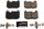 Z23-1875 Front Z23 Evolution Sport Carbon Fiber-Ceramic Brake Pad