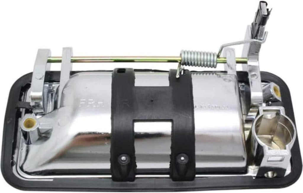 for Chevy C1500 Exterior Door Handle Front Passenger Side Chrome 1988-1998 | with Key Hole| Trim:All Submodels