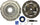 K0116-02 Xtend Clutch Kit for Ford Explorer 1993-1997 and Other Vehicle Applications