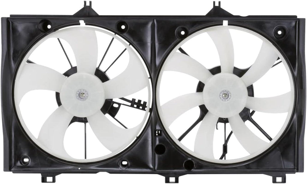 621900 Cooling Fan Assembly Compatible with 2007-2011 Toyota Camry,Black