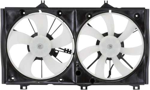 621900 Cooling Fan Assembly Compatible with 2007-2011 Toyota Camry,Black