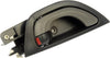 Dorman 81968 Interior Door Handle Compatible with Select Honda Models, Smooth Gray Lever; Black Housing