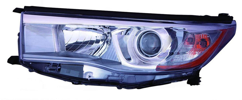 Depo Headlight Assembly for 14-16 Highlander 312-11F2L-AS7