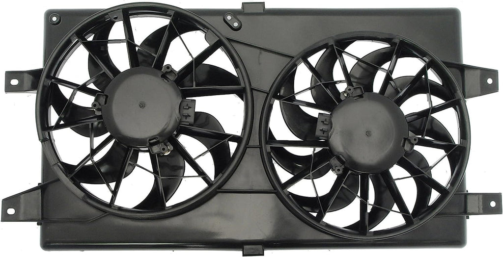 Dorman 620-350 Engine Cooling Fan Assembly Compatible with Select Chrysler / Dodge Models , Black
