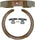 Advantage 14781B Bonded Rear Parking Brake Shoe with Hardware