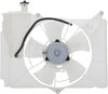620790 Cooling Fan Assembly Compatible with 2000-2005 Toyota Echo , Black