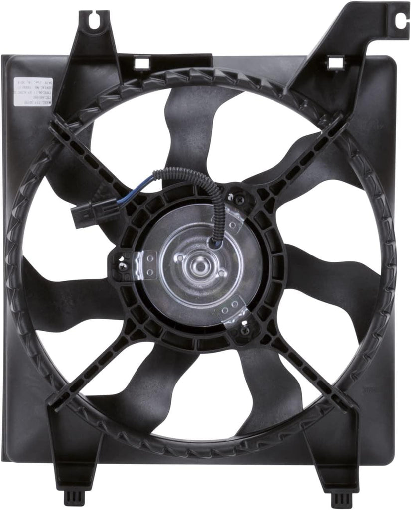 601080 Replacement Cooling Fan Assembly Compatible with Hyundai Accent