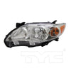 TYC Headlight Assembly for 11-13 Corolla 20-9196-00-9