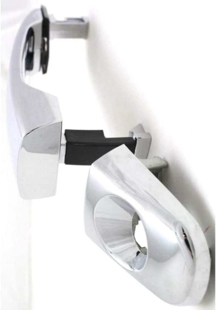 for Buick Enclave Exterior Door Handle Front, Driver Side Chrome (2008-2017) | with Key Hole| Trim:All Submodels