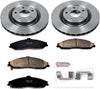 KOE1417 Autospecialty Front Replacement Brake Kit-Oe Brake Rotors & Ceramic Brake Pads
