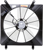 600530 Cooling Fan Assembly Compatible with 2002-2006 Honda CRV , Black