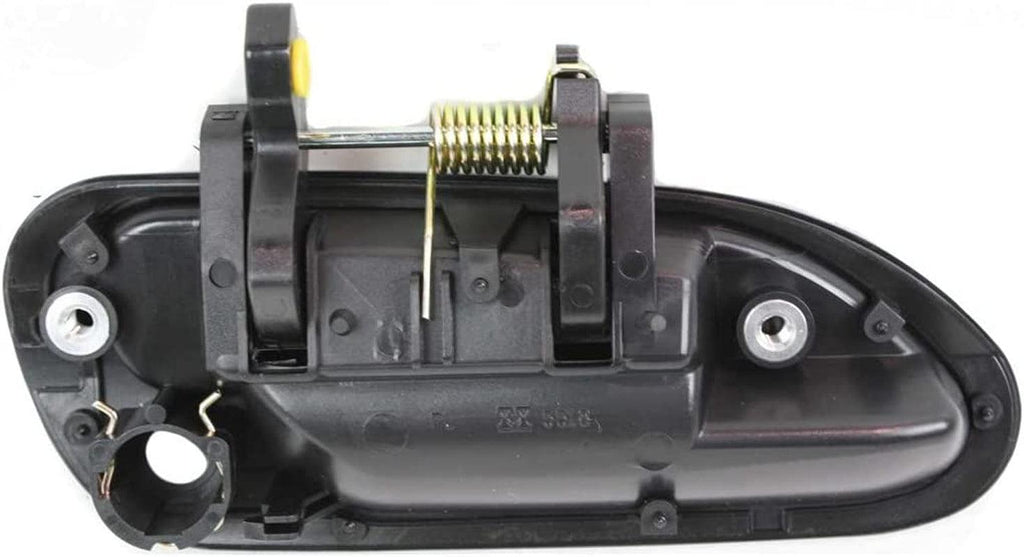 for Honda Accord Exterior Door Handle Front, Driver Side Smooth Black 1998-2002 | with Key Hole | Trim:All Submodels | HO1310112 | 72180S84A11