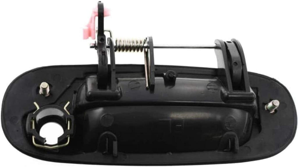 for GMC Envoy XL Exterior Door Handle Front, Driver Side Textured Black (2002-2006) | with Key Hole | Trim: SLT/SLE | GM1310139 | 15291303