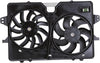 622120 Cooling Fan Assembly Compatible with 2008-2012 Ford Escape , Black