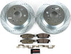 K6562-36 Rear Z36 Truck & Tow Brake Kit, Carbon Fiber Ceramic Brake Pads and Drilled/Slotted Brake Rotors