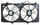 Four Seasons Dual Radiator and Condenser Fan Assembly for Toyota 76265