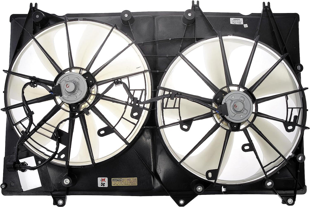 Dorman 621-174 Engine Cooling Fan Assembly Compatible with Select Toyota Models