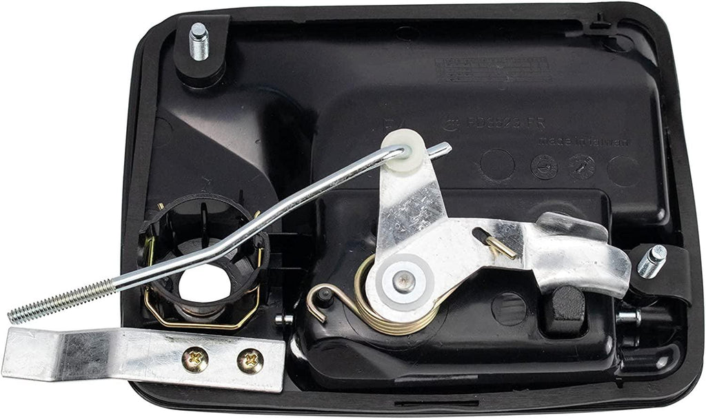 2Pc Front outside Exterior Door Handle Kit Set Black for Ford Super Duty