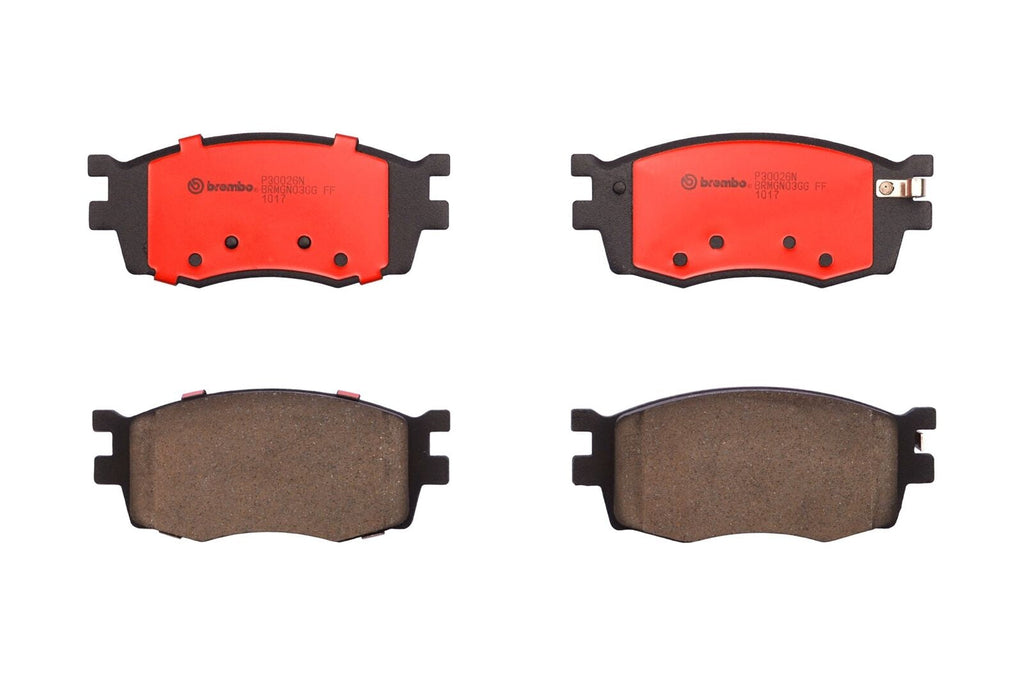 Brembo Front Disc Brake Pad Set for Accent, Rio, Rio5 (P30026N)
