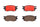 Brembo Front Disc Brake Pad Set for Accent, Rio, Rio5 (P30026N)