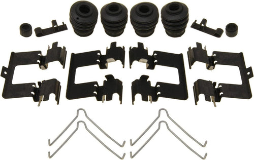 Gold 18K18178 Front Disc Brake Caliper Hardware Kit with Clips, Springs, Seals, and Bushings