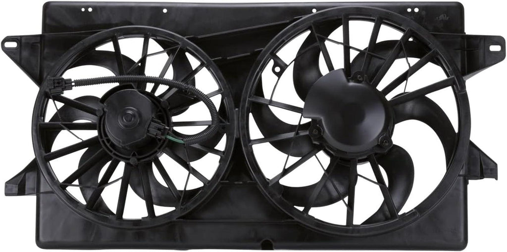 621010 Cooling Fan Assembly Compatible with 2004-2007 Ford Freestar , Black