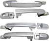 Front and Rear, Driver and Passenger Side Exterior Door Handle SET Compatible with 2006-2011 Hyundai Accent