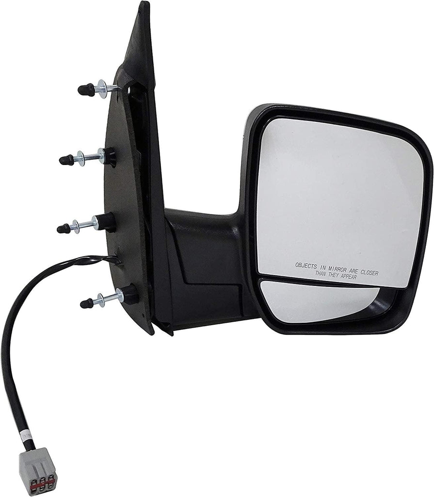 Dorman 955-1332 Passenger Side Power Door Mirror - Folding Compatible with Select Ford Models, Black