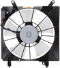 600600 Cooling Fan Assembly Compatible with 2002-2006 Acura RSX , Black