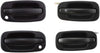 Front and Rear, Driver and Passenger Side Exterior Door Handle Set Compatible with 2000-2006 Chevrolet Tahoe, Suburban 1500, Suburban 2500, Fits 2002-2006 Chevrolet Avalanche 1500