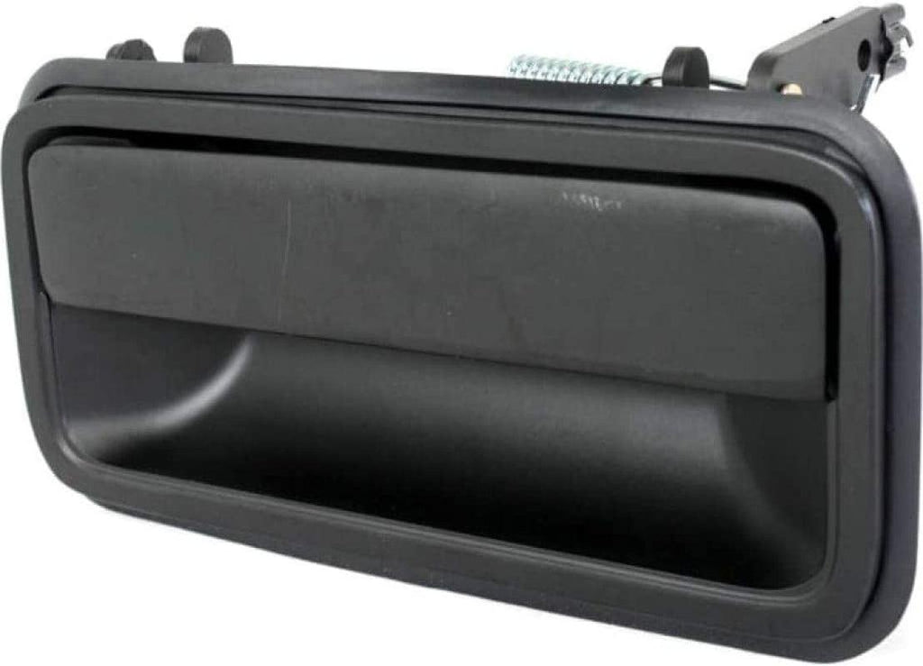 for Chevy K2500 Suburban Exterior Door Handle 1992-1999 Rear Driver Side Smooth Black | Trim: Base/Silverado | GM1520138 | 15050659