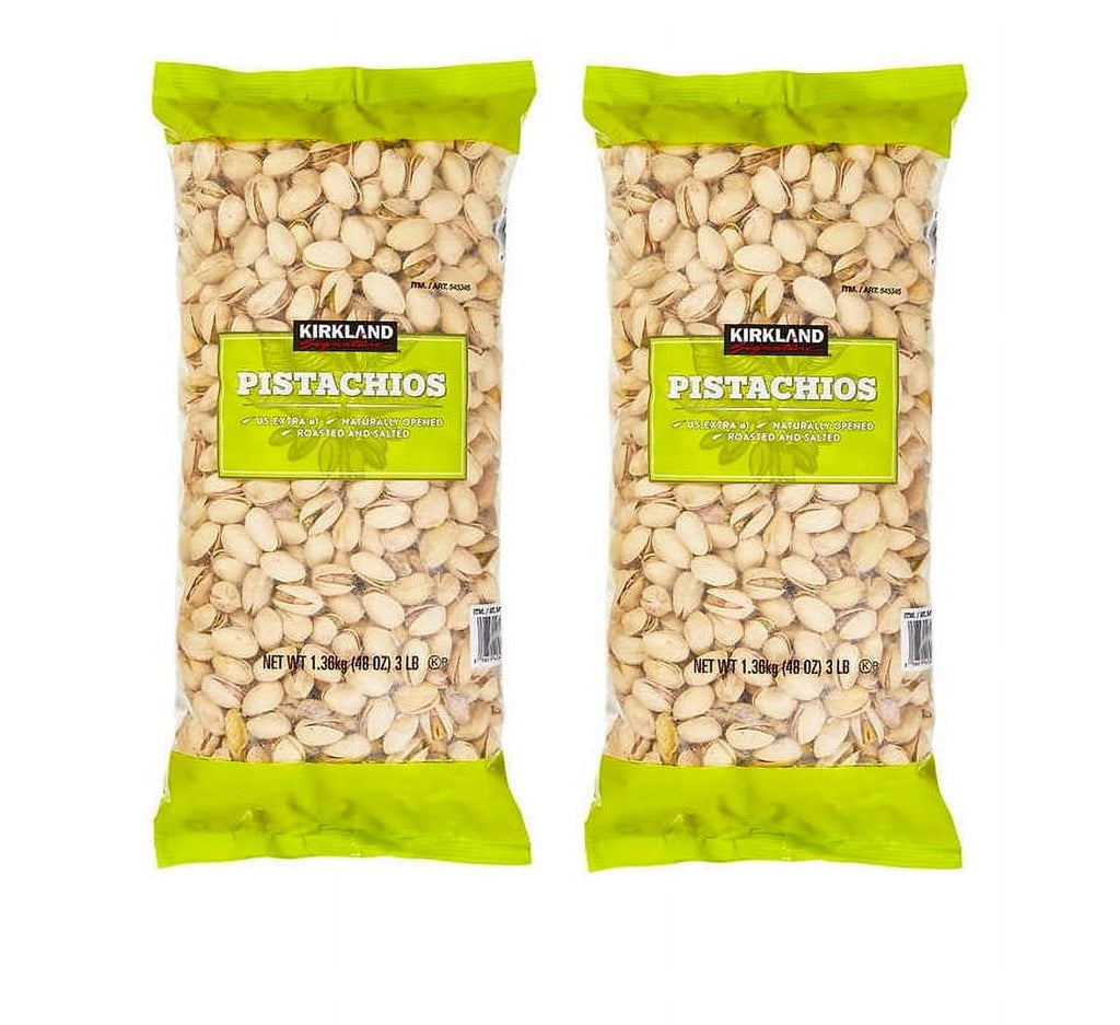 Kirkland Signature In-Shell Pistachios, 3 lbs 2PK