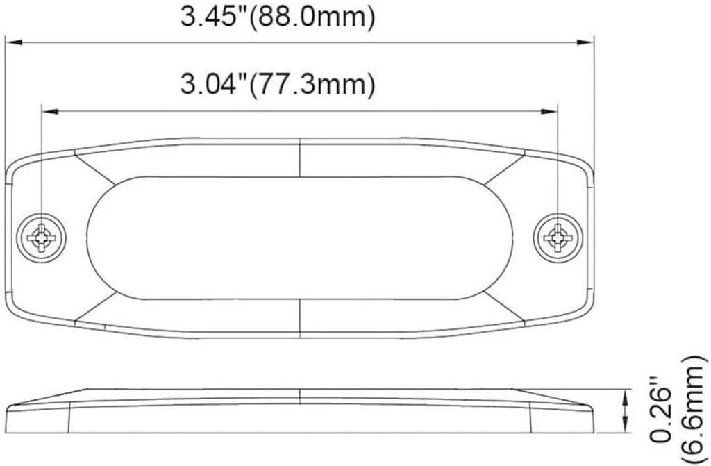 H22896001 L/Head Mst3 Led Mv Amber