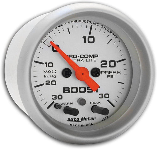 4377 Ultra-Lite Electric Boost/Vacuum Gauge