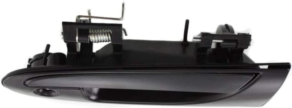 For Eagle Talon Exterior Door Handle Front, Driver Side Smooth Black 1995-1998 | with Key Hole | Trim:All Submodels | MI1310110 | MR712044
