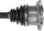 NCV10017XD XD Series CV Axle Shaft Assembly for Extreme Weather Environments - Left or Right Front (Driver or Passenger Side), Gray