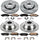 KOE2060 Autospecialty Front and Rear Replacement Brake Kit-Oe Brake Rotors & Ceramic Brake Pads